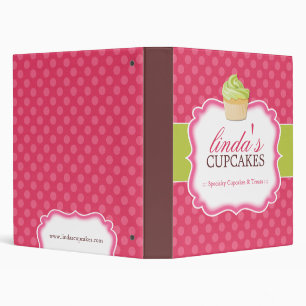 Cupcake - Bakery Portfolio Binder