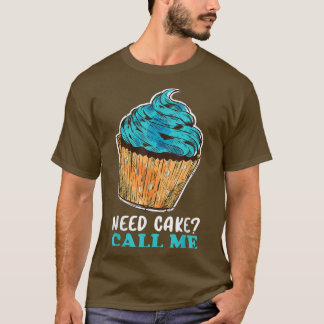 Cupcake Baking Baker Pastry Chef  1347 T-Shirt
