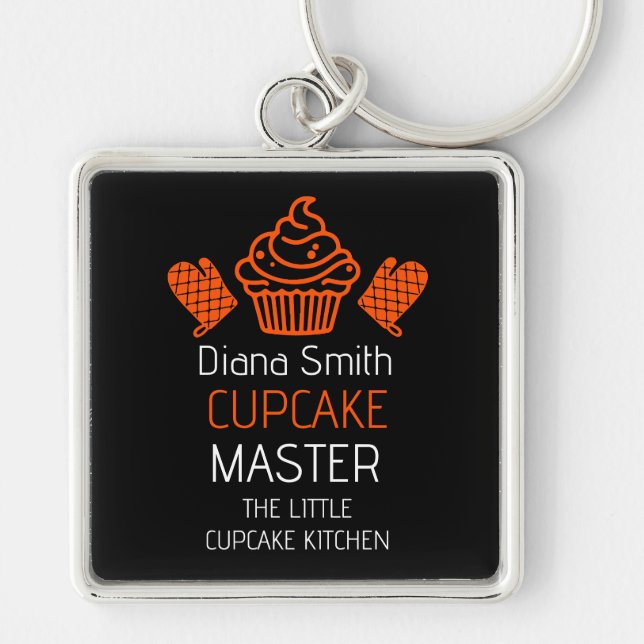 Cupcake Baking Course Keychain (Front)