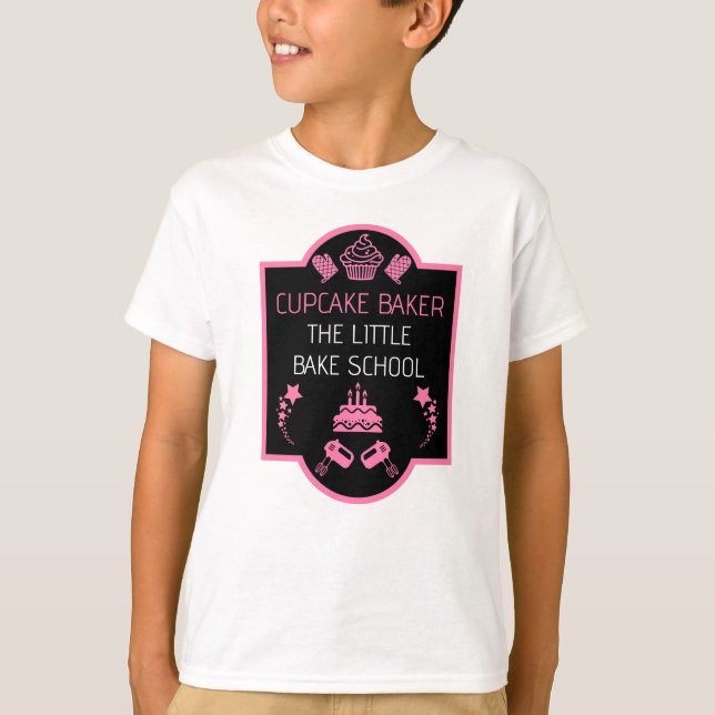 Cupcake Baking Course T-Shirt (Front)