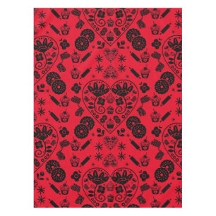 Cupcake Baking Folk Art Tablecloth