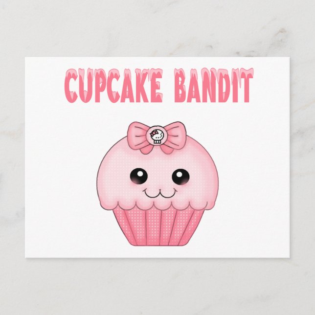 Cupcake Bandit Postcard (Front)