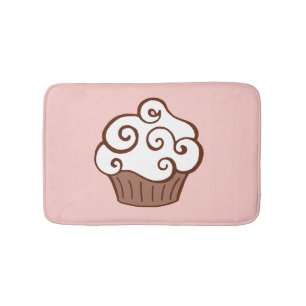Cupcake Bath Mat Rug