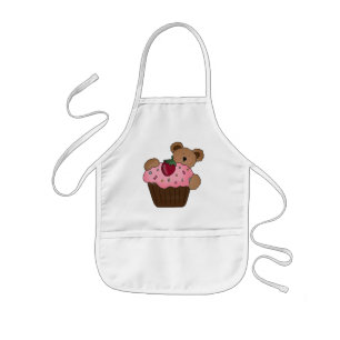 Cupcake Bear apron