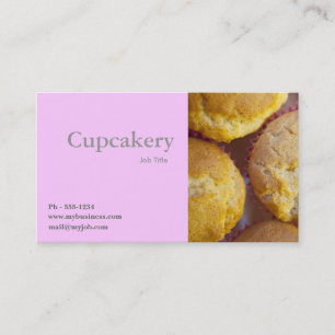 cupcake  business card