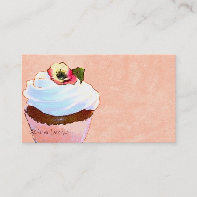 Cupcake Business Card (Front)