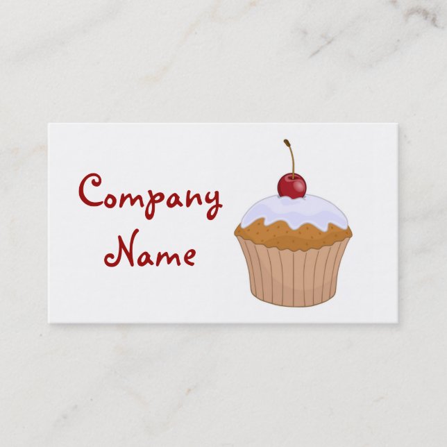 Cupcake Business Card (Front)