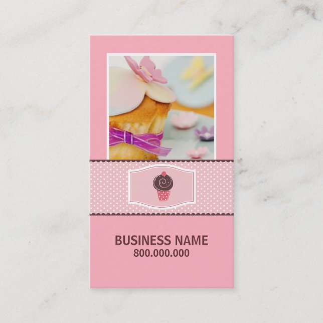 Cupcake Business Card (Front)
