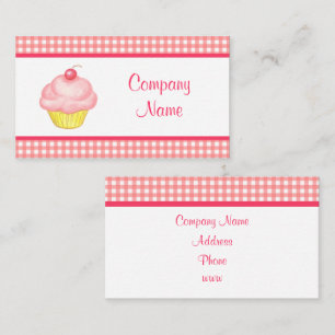 Cupcake Business Cards