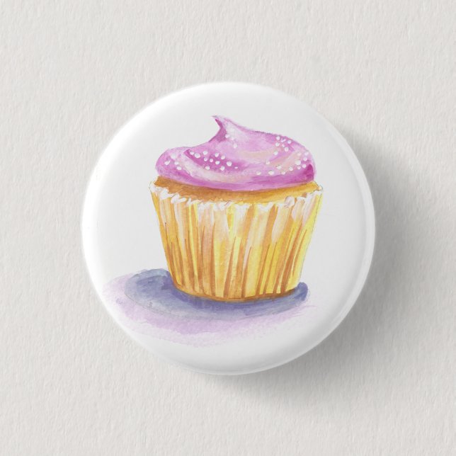 Cupcake Button (Front)
