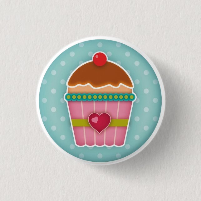 Cupcake Button (Front)