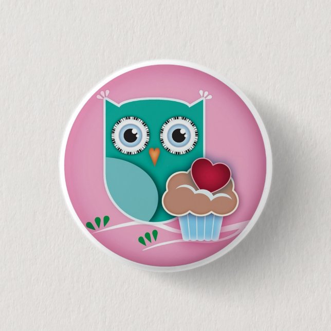 Cupcake Button (Front)