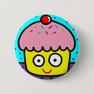 cupcake button design #2