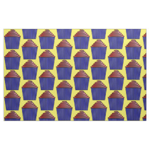 Cupcake by Kenneth Yoncich Fabric