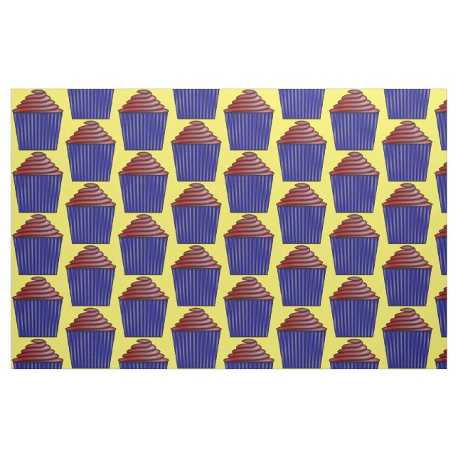 Cupcake by Kenneth Yoncich Fabric (Fat Quarter)