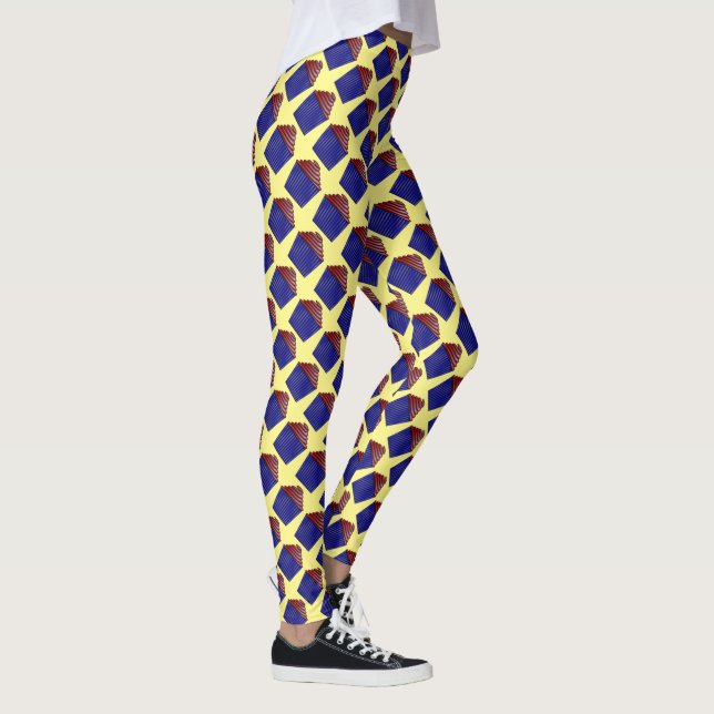 Cupcake by Kenneth Yoncich Leggings (Right)
