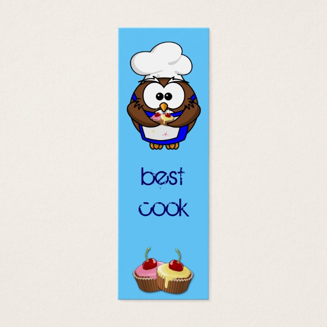 cupcake chef owl (Front)