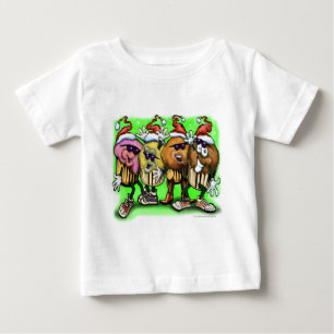 CupCake Christmas Baby T-Shirt