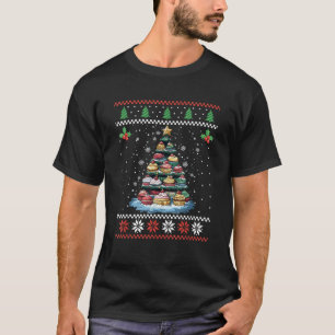 Cupcake Christmas Tree Ugly Christmas Sweater Xmas