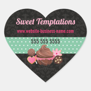Cupcake Cookies Cake Pops Packaging Seals