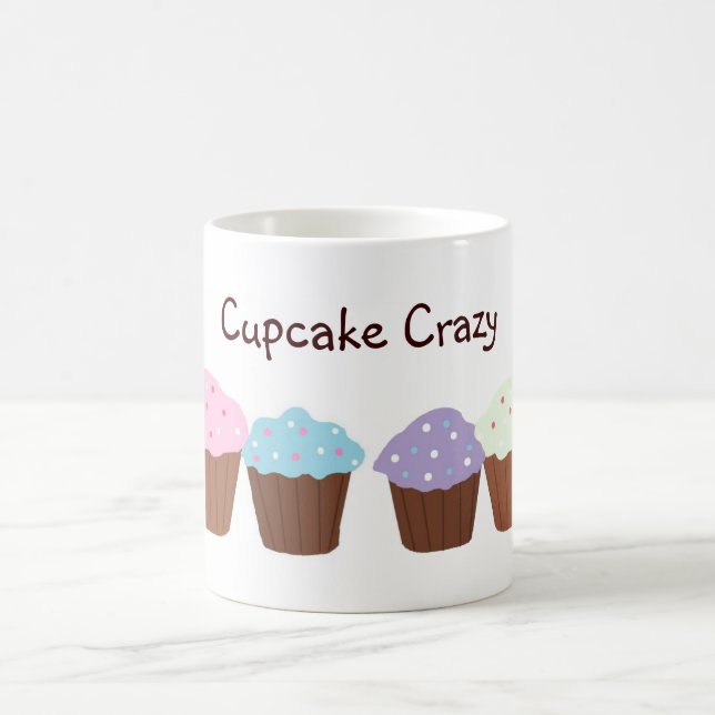Cupcake Crazy Coffee Mug (Center)