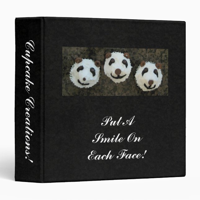 Cupcake Creations Binder (Front/Spine)