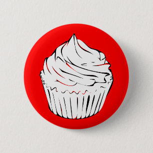 cupcake curls 2 inch round button