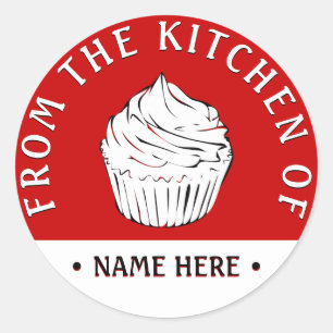 cupcake curls from the kitchen of stickers