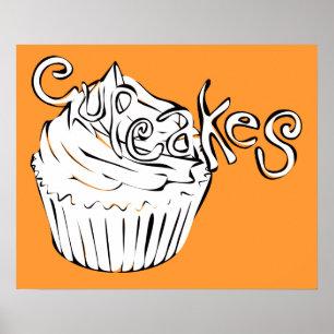cupcake curls poster