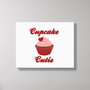 Cupcake Cutie Canvas Print