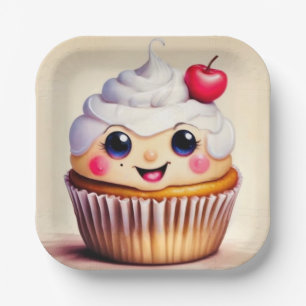 Cupcake Days paper plates