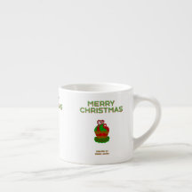Cupcake de Noël Espresso Mug
