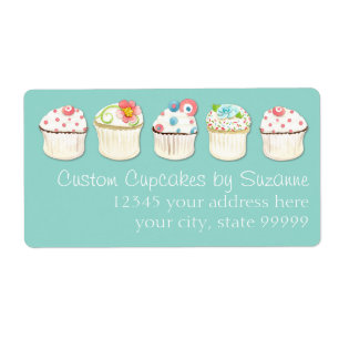 Cupcake Dessert Baking Bakery Business Identity