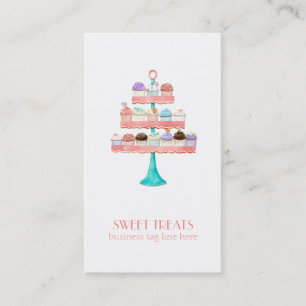 Cupcake Dessert Baking Bakery Business Package Business Card