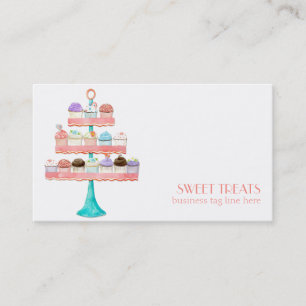 Cupcake Dessert Baking Bakery Business Package Business Card