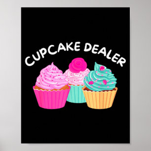 Cupcake Er - Funny Cupcake Baker Pastry Baking Gif Poster
