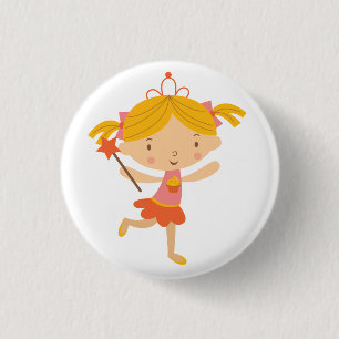 Cupcake Fairy 1 Inch Round Button