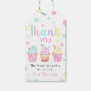 Cupcake Favour Tags Sweet One Favour Tags