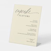 Cupcake Flavours Dessert Table Cream Wedding