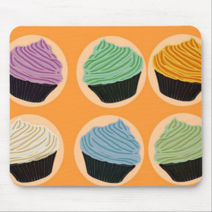 Cupcake Flavours Mouse Pad