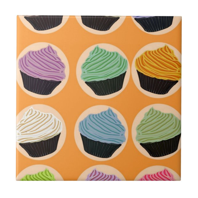Cupcake Flavours Tile (Front)