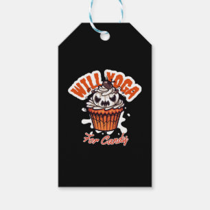 Cupcake Halloween idea for Moms Yoga Gift Tags