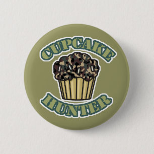 Cupcake Hunter 2 Inch Round Button
