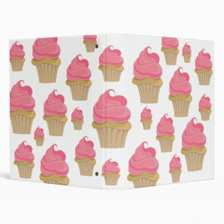 Cupcake Illustrated Binder