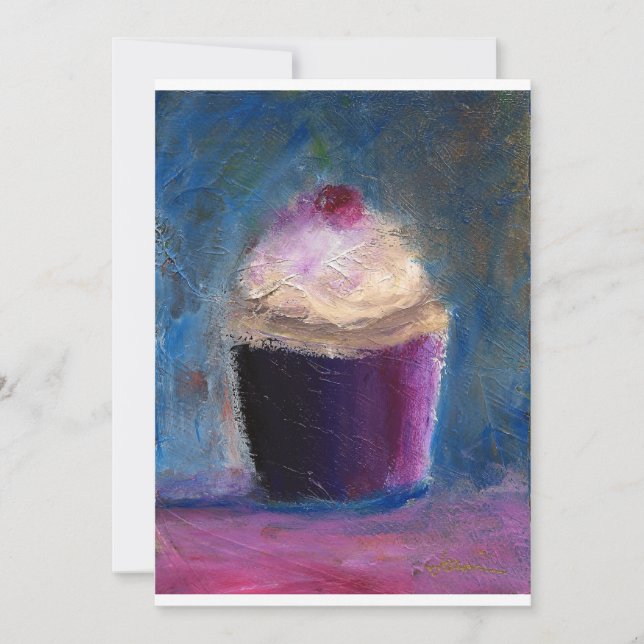 Cupcake invitations (Front)