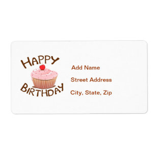 Cupcake Joyeux anniversaire