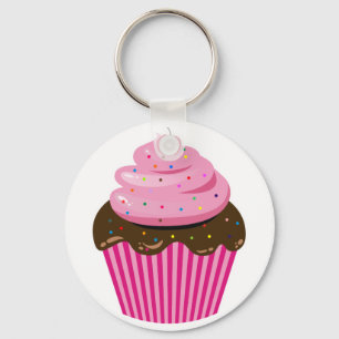 Cupcake Keychain