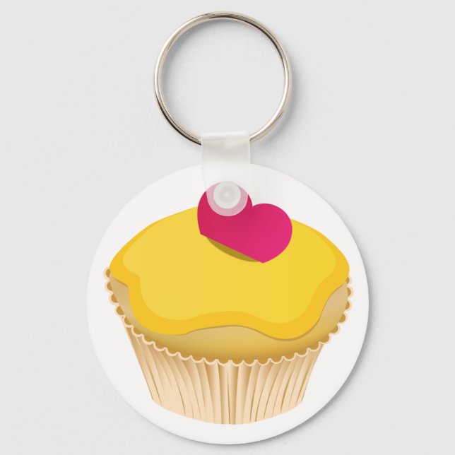 Cupcake Keychain (Front)