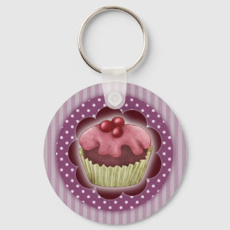 Cupcake Keychain