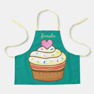 Cupcake Kids NOM tablier de cuisson rétro